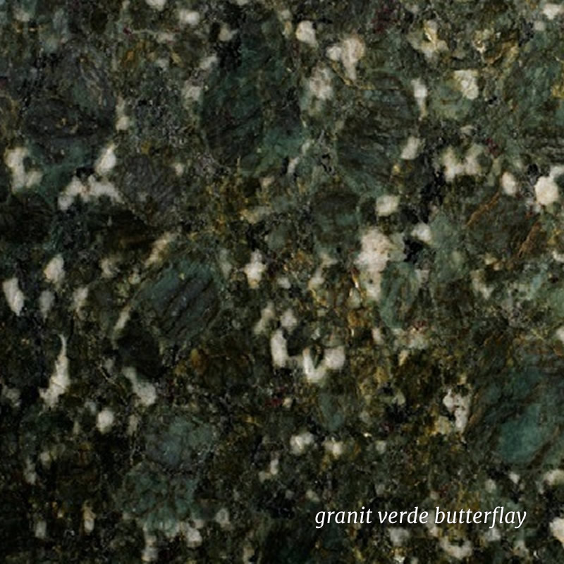 granit verde butterflay