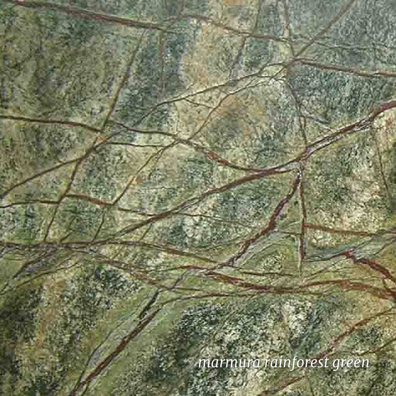 marmura rainforest green